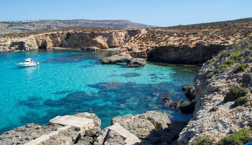 5) Comino and Blue Lagoon Caves Tour