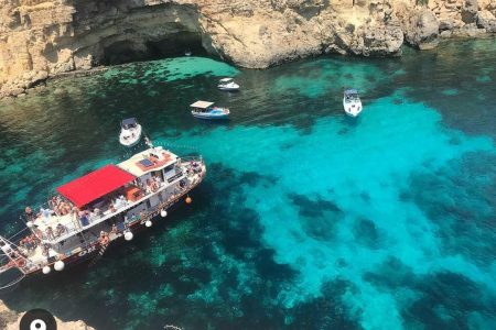 Trip 1 – Daily 3 Islands Cruise – Malta , Gozo, Comino & Blue Lagoon