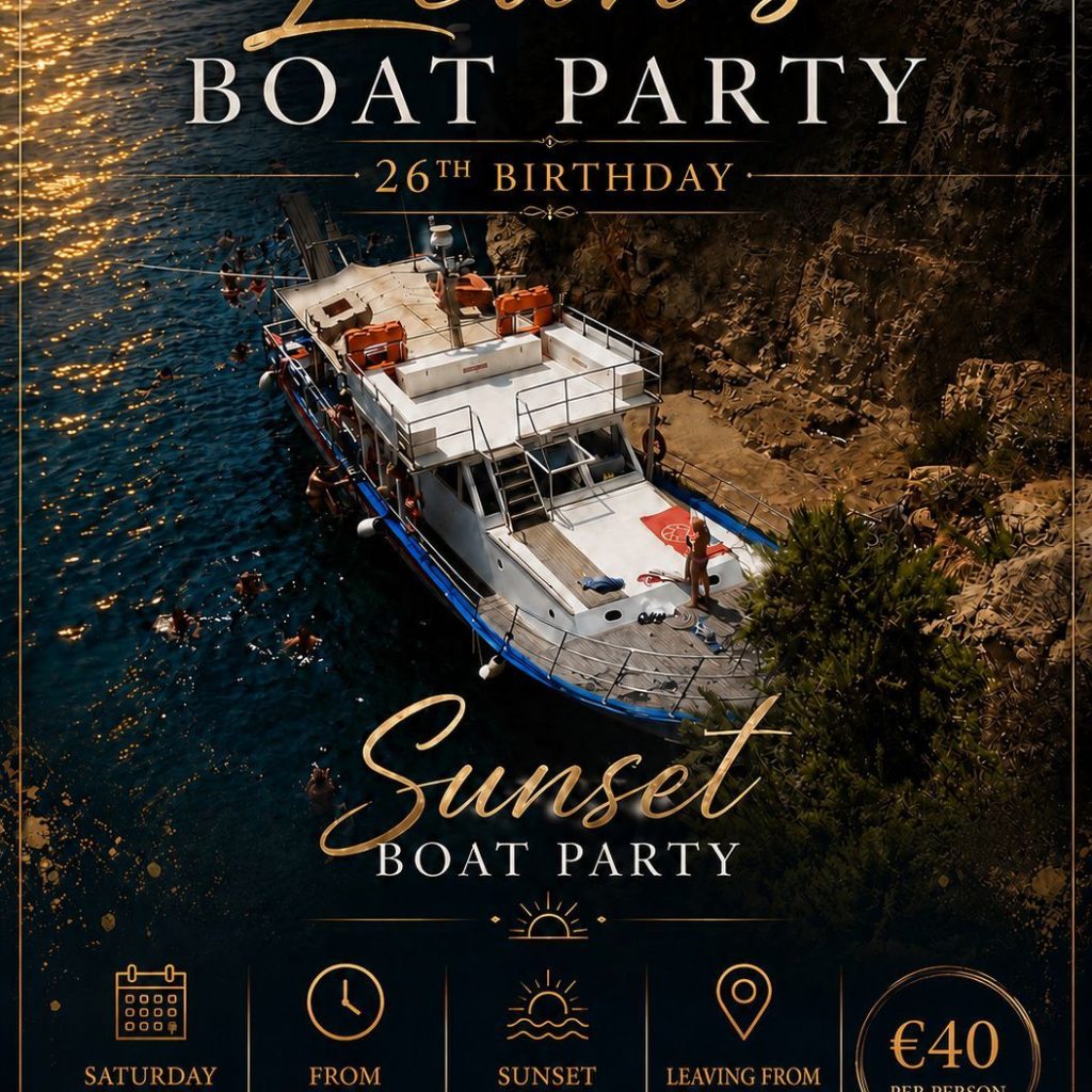 LEAH’S 26TH BIRTHDAY SUNSET BOAT PARTY